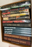(3) Boxes of Books on World War I and II and others - The First World War a Photographic History;