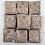 7.62 x 51mm M1 ammunition - (10) boxes Military surplus in brown paperboard box with what appears
