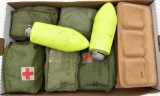 (5) First Aid General Purpose kits, (4) door pockets and (2) training rounds....
