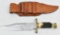 Custom Voorhis Blade bowie knife #8239,