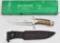 Hen & Rooster boxed HR 5008 Stag fixed handle knife....