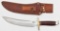 Bob Dozier Made large hunting knife.