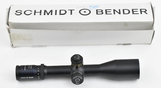 Schmidt & Bender 3-12 x 50 PM II Scope, Fantastic Police & Military