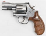 Smith & Wesson Model 686-4 double-action revolver.