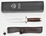 Puma IP boxed Leather Scout GrG hunting knife.