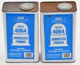 (2) IMR 40645 Smokeless Powder 8 lb. containers.