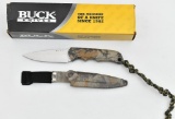 Buck boxed Model 471 fixed blade knife.