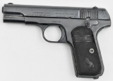 Colt Model 1903 Pocket Hammerless semi-auto pistol.