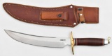 Bob Dozier Made large hunting knife.