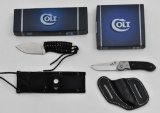 (2) Colt boxed knives, CT277, CT619.