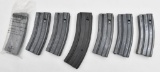 (7) AR-15/M16 steel magazines having more that 10 round capacity. Assorted manufacturers.