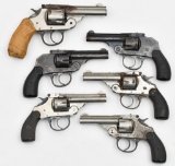 Lot of (6) Iver Johnson/U.S. Revolver Co. revolvers