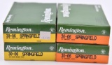 .30-06 sprg. ammunition reloads (30) total rounds plus (50) brass cases.