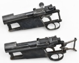 Lot of two Siamese Mauser 1903 rifle actions,