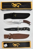 Browning boxed knives, Model 317 36 of 3000 and... Model 322268 78 of 1000.