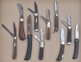 (10) Case XX folding knives, As Is condition.