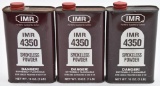 (3) IMR 4350 Smokeless powder 1 lb. containers,