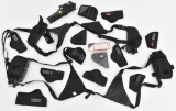 (15) Assorted canvas, nylon and leather pistol holsters.