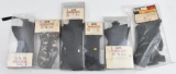 (6) Uncle Mike's holsters, two No. 4 right hand and four No. 3 right hand.