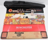 (5) Factory rifle boxes to include Commemorative Winchester and one hard sided long gun case.