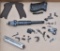 Lot of P.08 Luger parts and others to include