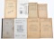 (8) Booklets - Most are War Department including