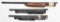 (3) Mossberg barrels. (2) are 18.5