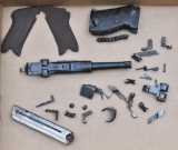 Lot of P.08 Luger parts and others to include