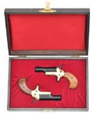 Cased Pair of Butler Derringers