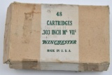 Vintage .303 Inch Mk VIIz British ammunition