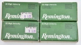 .22 short ammunition (4) boxes,