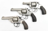 * (3) Antique Revolvers to include