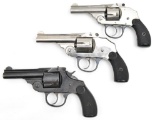 (3) Iver Johnson U.S. Revolver Co. Model revolvers