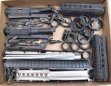 Early AR-15 rifle components to include uppers,