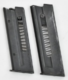 (2) Italian made pistol magazines,