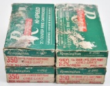 .350 Rem. Mag. ammunition (4) boxes