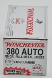 .380 Auto target/range ammunition (1) box