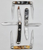 (4) Colonel Coon folding blade knives,
