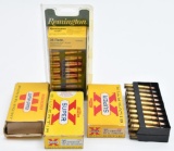 .35 Remington ammunition (3) boxes