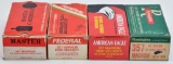 .357 mag. ammunition (4) boxes assorted,