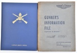 (2) Books - Gunner's Information File Flexible Gunnery Air Forces Manual No. 20,