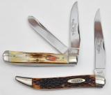 (2) Robeson Shuredge knives include