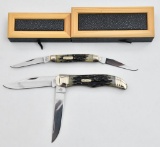 2) Colt boxed folding knives to include