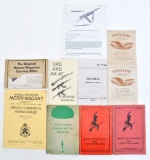 (10) asstd Firearms related pcs including -