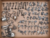 Lot of used revolver components to include