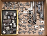 Lot of used revolver components to include