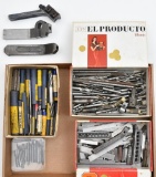 Lot of assorted machinist HSS cutters,