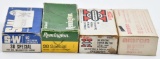 .38 spl. ammunition (4) boxes, one is factory