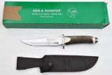 (1) Hen & Rooster boxed folding blade knife