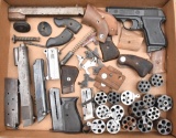 Lot of used firearm components to include but